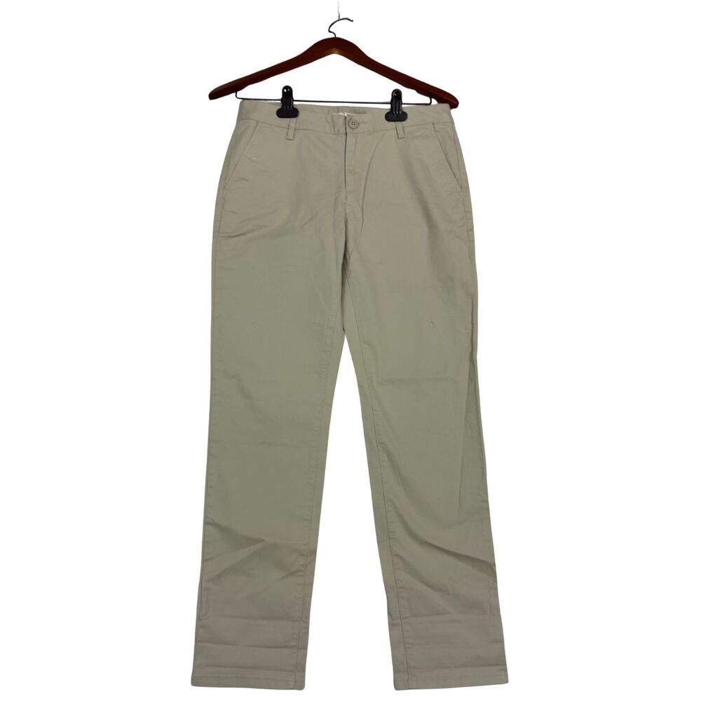 Vans Stretch Chino Pants Womens Size 5 Beige Khaki Slim Straight Casual NWT